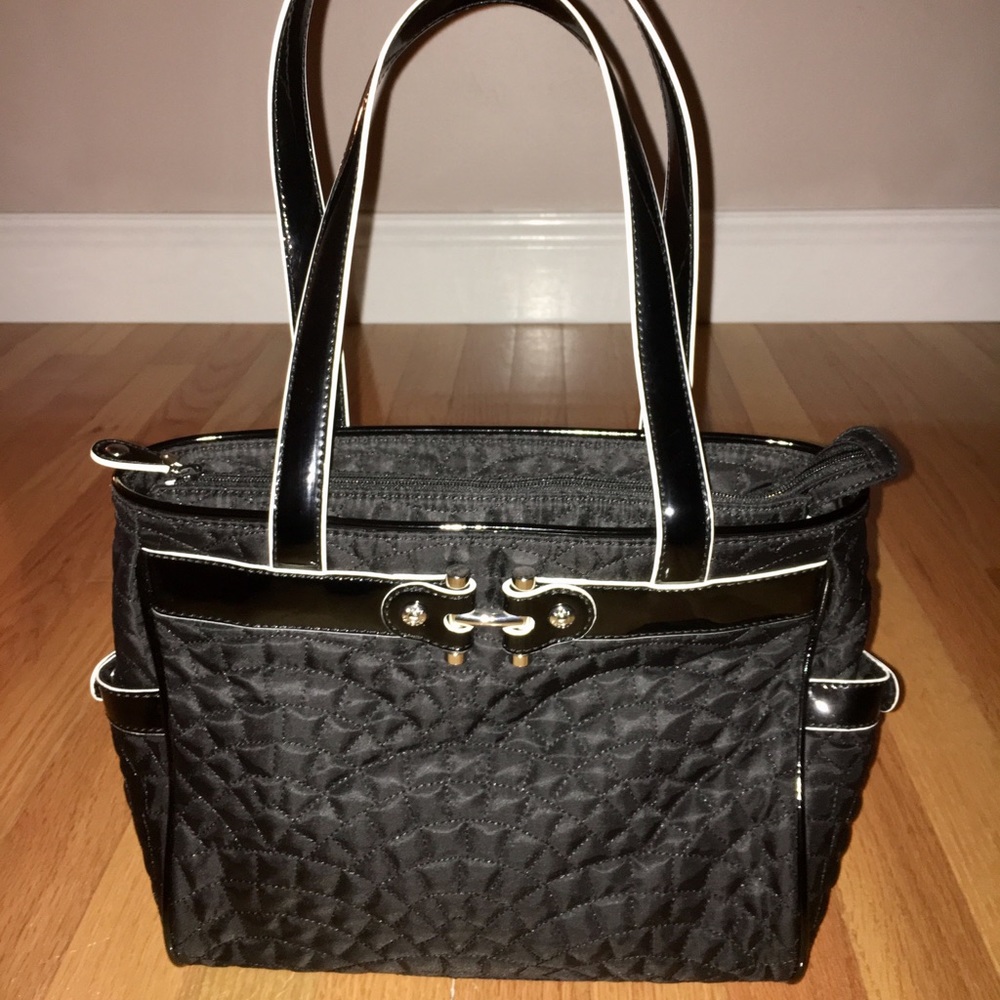 Vera Bradley Black Quilted Purse